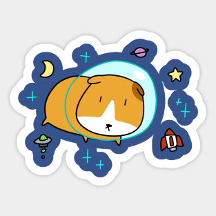 Space Guinea Pig Sticker